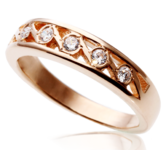 помолвочное кольцо Avangard на заказ SGPP114